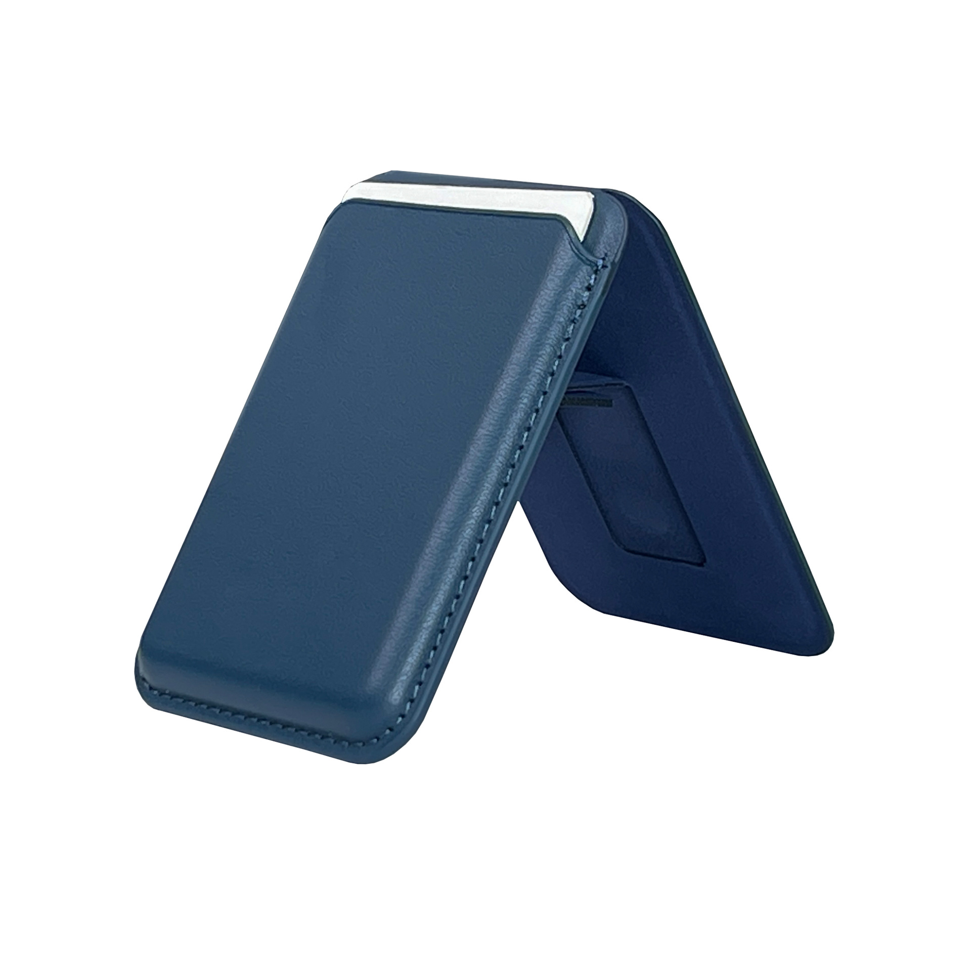 Aplicable a Apple serie MagSafe bolsa de tarjetas magnéticas iPhone serie PU cuero magnético fuerte soporte plegable cubierta de tarjetas