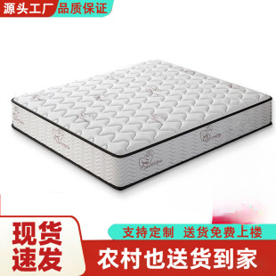 乳膠椰棕出租房床墊家庭軟硬兩用加厚20cm席夢思床墊獨立彈簧床墊
