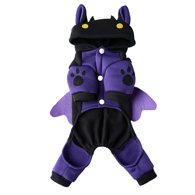 Disfraces navideños para perros, nuevos trajes de peluche para otoño e invierno, ropa cálida para perros pequeños y medianos._voghion.com