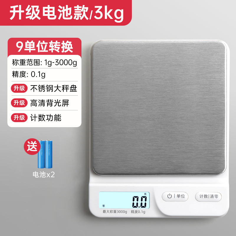 화이트 배터리 모델 3kg/0.1 [신규 업그레이드]