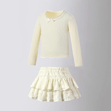 （清仓）女童春夏秋甜美芭蕾风蕾丝花边蛋糕半身裙小众蓬蓬短裙裙