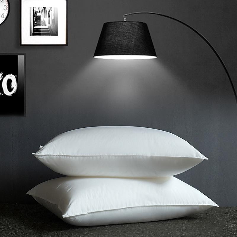 Hotel, Guesthouse, Home Use Pillow Core 100% Cotton White Hotel, Homestay, Hospital, Student Feathers Velvet Buckwheat Pillow Core Wholesale
