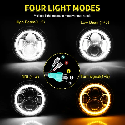 Modified Headlight, Ön faralar