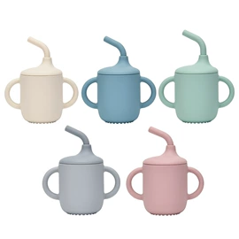 喂养餐具;牙胶;婴幼儿学饮杯