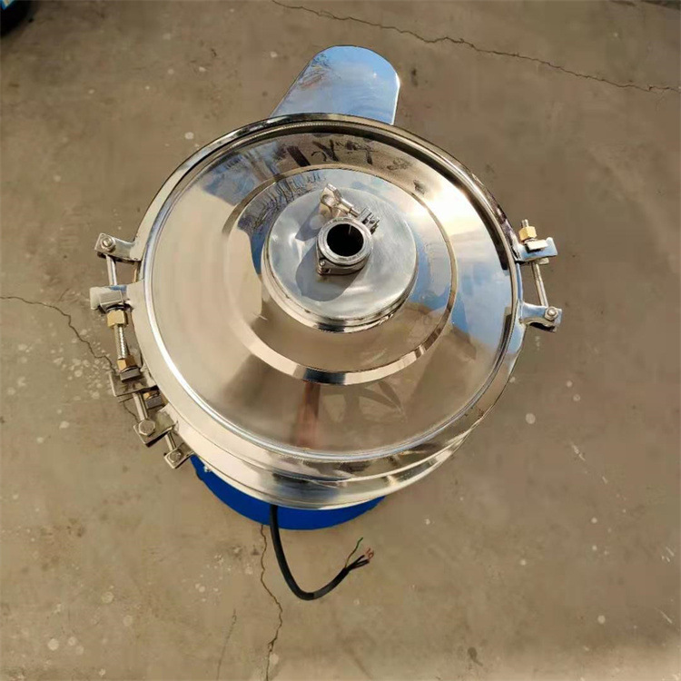 豆汁震动过滤机 鲜榨果汁净化滤渣机 裕邦不锈钢圆形振动筛