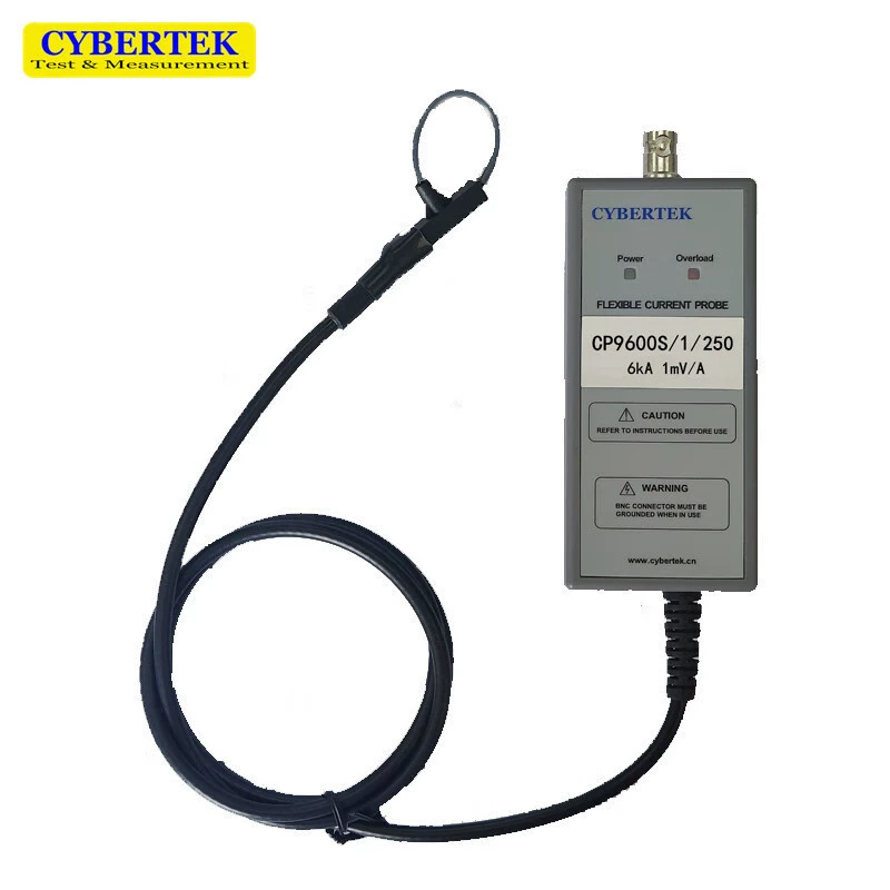Гибкий токовый зонд CYBERTEK CP9600S (6 кА), диаметр кольцевой проволоки 1,6 мм, окружность 250 мм