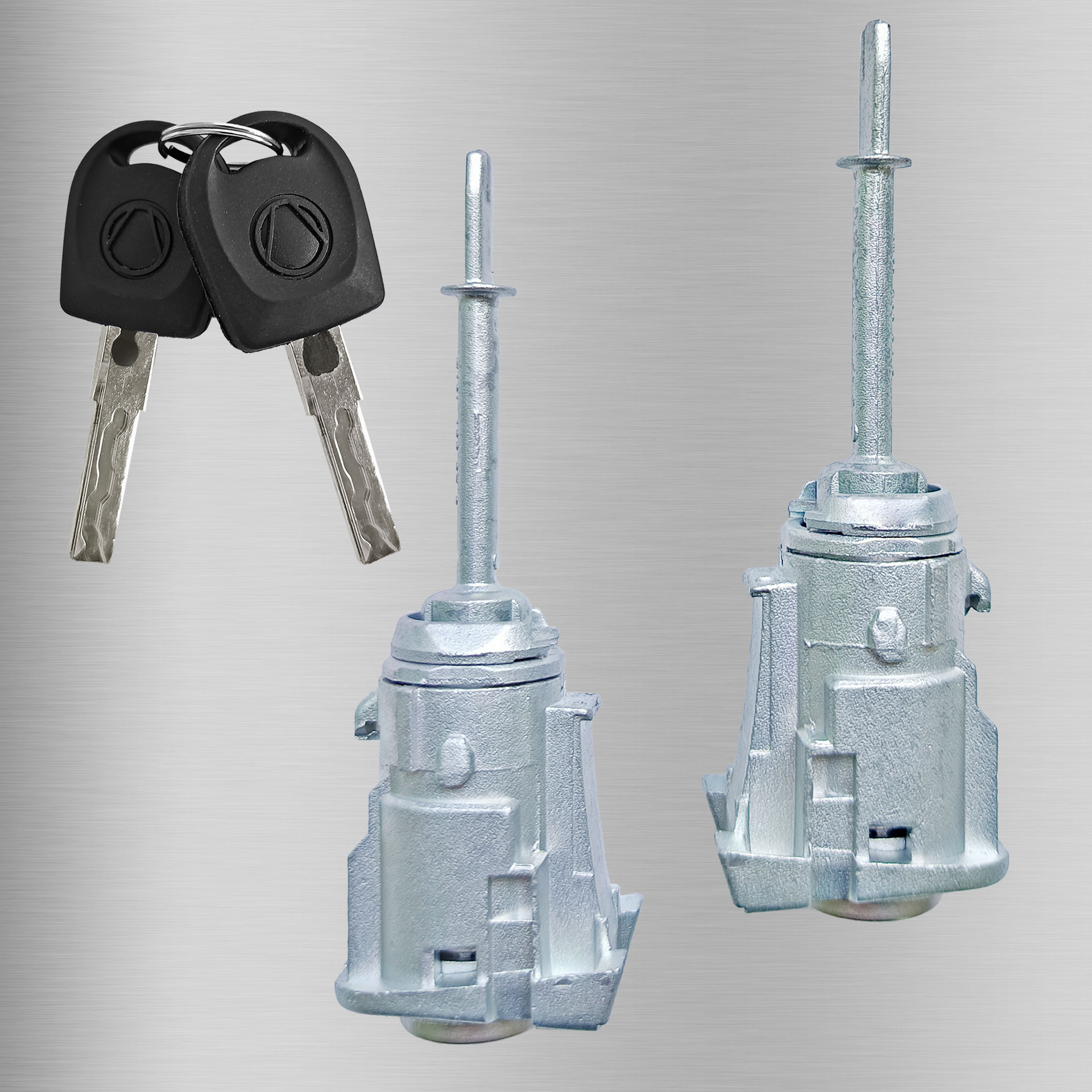 Se aplica a Volkswagen SEAT 6L3 cilindro de cerradura de puerta izquierda y derecha 2 llaves cilindro de cerradura accesorios de automóviles OE: 6L3837167B