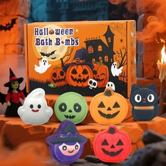 跨境Halloween Bath Bomb Set万圣节沐浴炸弹套装