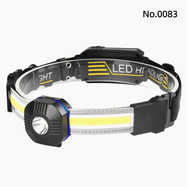 Transfronterizos rojo y blanco camping LED al aire libre prospectores cargables impermeables COB inundación luz intensa luz XPG perlas pescar faro image 5