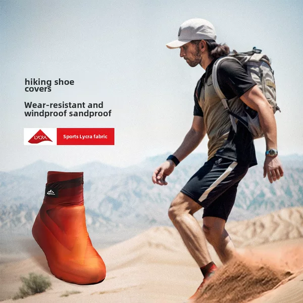 Summer Sports Outdoor Sports Cycling Rock Climbing Hiking Desert Off-Road Anti-Sand Lycra Socks Shoe Cover XWZ13