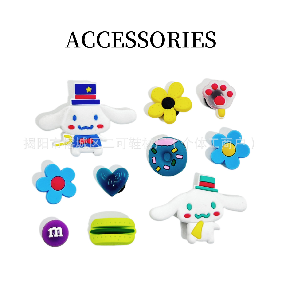 INS primavera nuevo ballet de perla punto de onda arco agujero agujero zapatos de ballet hebilla coreana diy accesorios desmontables