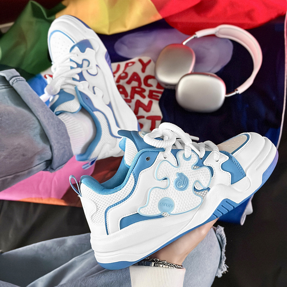 2024 new niche design casual trendy brand live broadcast style skateboard men's shoes_voghion.com