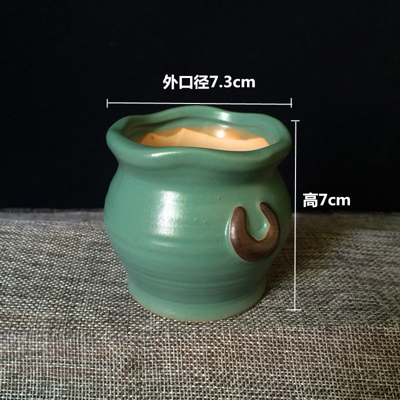 植木鉢の小さい新商品の缶のアイデアの磁器の缶の多い陶磁器の肉のミニ陶のレトロな家庭の陶磁器のたらいの園芸の太い新しいです。|undefined