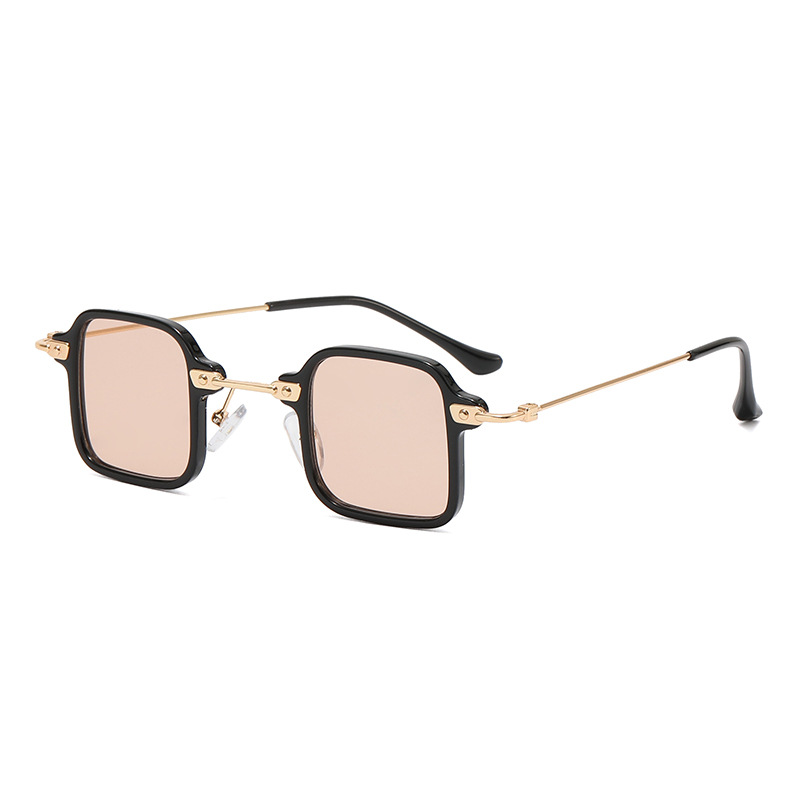 2022 nuevas gafas de sol cuadradas de moda para hombres y mujeres gafas de sol de hip hop gafas de sol cuadradas pequeñas europeas y americanas gafas de luz anti-azul