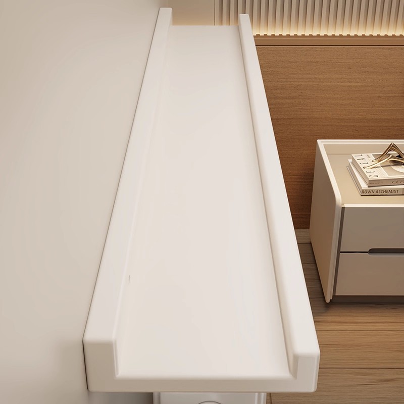 Radiator Shelf Cover Decorative Top Cover Shelf Wall Shelf Household Dustproof Baffle Organizer