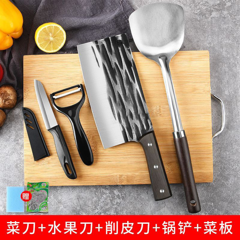 Longquan 주방 칼 도마 5 피스 세트 위조