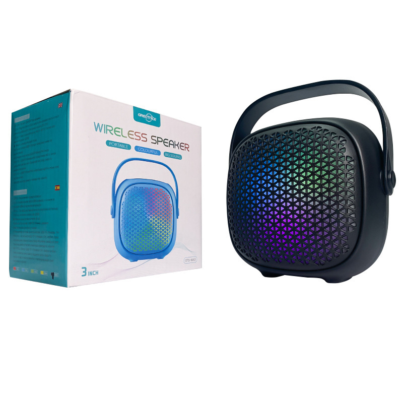 KTS 工場卸売 GTS シリーズ GTS-1942 屋外ポータブル 3inch Bluetooth スピーカー RGB|undefined