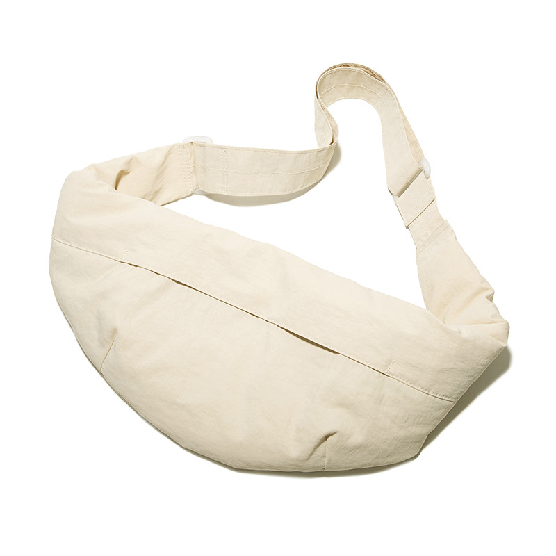 Bolso de pecho de moda de gran capacidad japonés, relajado, ligero, casual, tendencia, bolso de mensajero, bolso de hombro portátil transpirable y versátil