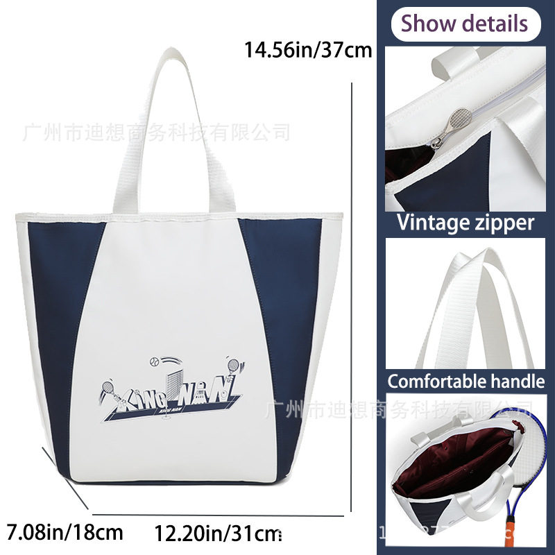 Bolsa de bádminton 2025, nueva bolsa deportiva ligera de alto valor facial, bolsa de pelota de partido, bolsa de tenis unidireccional de gran capacidad image 1