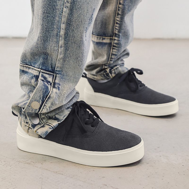 男鞋2024新款ins滑板鞋男经典休闲美式文艺复古韩版运动德训潮鞋