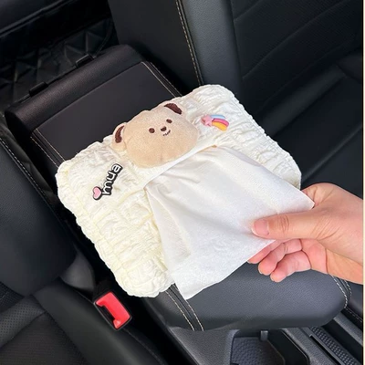 Cute Decorative Items, Cartoon, Car tissue box/set