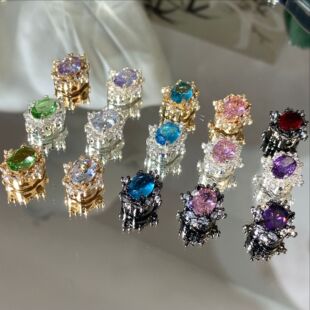 ��ɫ14k΢��ʯ����diy�Ʒɢ�鴮��ˮ�����