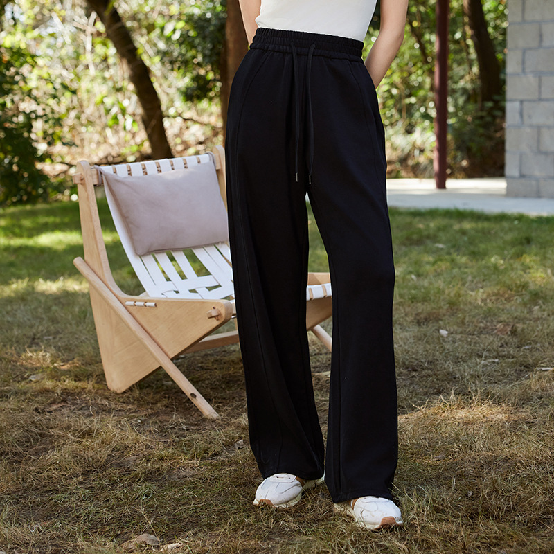 [Clearance] Women's Sweatpants, New Spring and Autumn Korean Style, Cool and Breathable, Casual Wide-Leg Pants