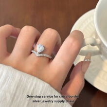 �羳����ˮ��ĪɣʯŮ���ָs925���y�W���r�����ζ������ʹ�ָ�h