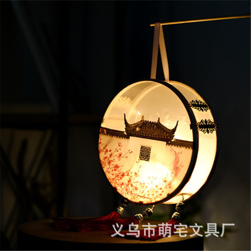 新年春节元宵灯国潮汉服古风手工宫灯花灯手提灯成品批发 现货|ms