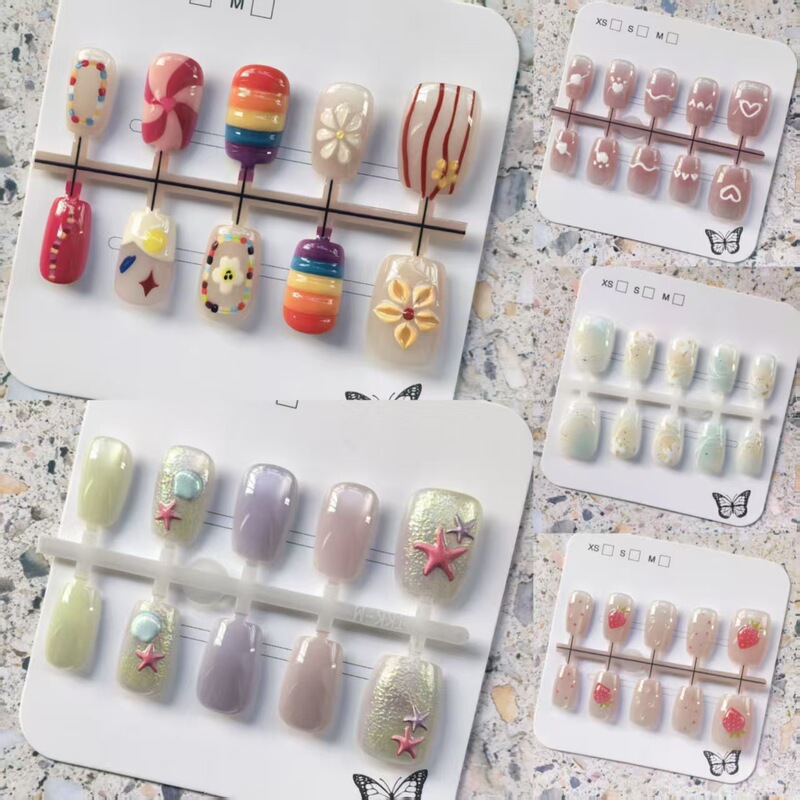 Multiple Styles of Wearable Nails with an Instagram-Worthy High-End Feel, Nail Stickers That Enhance Complexion, Direct from the Source Factory, Pre-Made Nails Wholesale