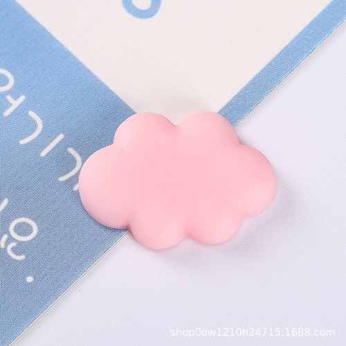 New Resin Angele Cloud Seven Color Cloud Resin Accessories DIY Cream Phone Case Cloud Accessories