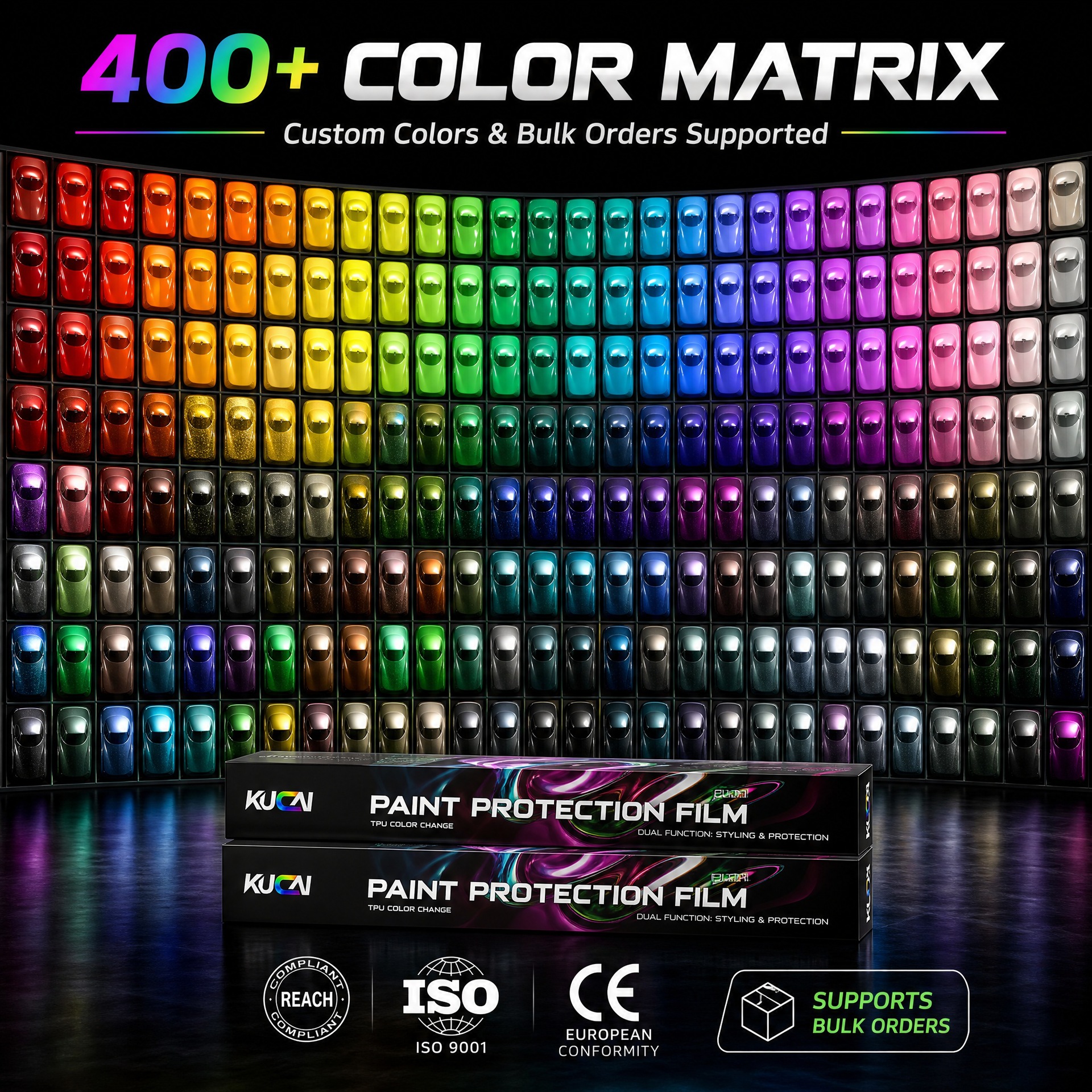 Colorful Paint Protection Film Tpu Color-Changing Film Car Wrap That Doesn'T Peel Off and Leaves No Residue Ppf Full Body Color-Changing Film