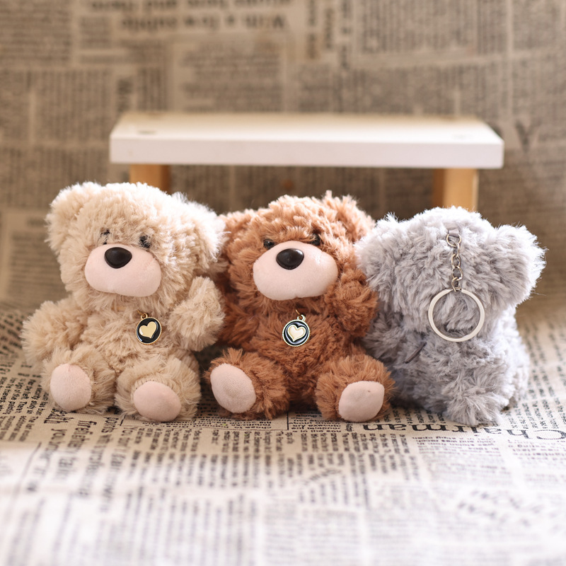 かわいいインターネット有名人クマペンダントぬいぐるみテディベアバッグペンダントキーホルダー布人形人形|undefined