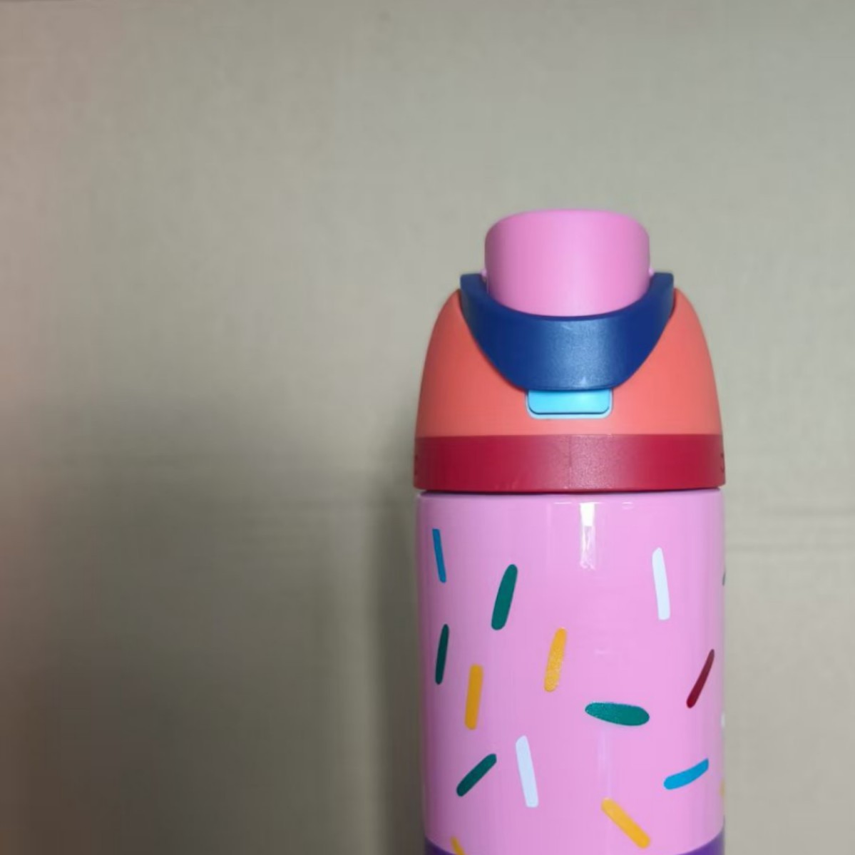 Vaso Aislado de Acero Inoxidable 304 Estilo Owala de Amazon con Asa, Botella de Agua Deportiva, Vaso de Doble Uso, Vaso para Agua, Regalo