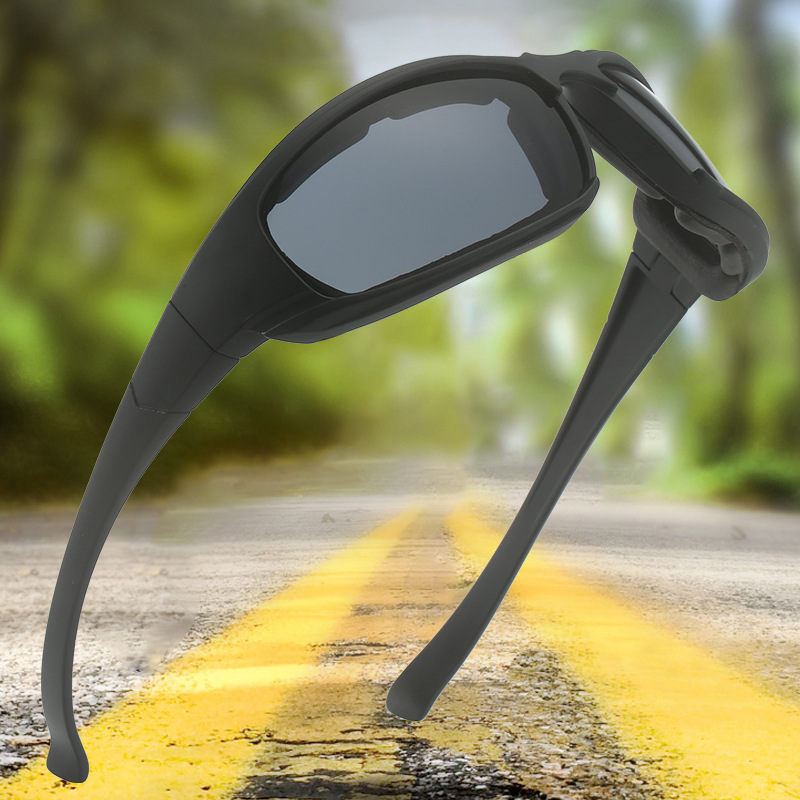 Nova moška in ženska zunanja kolesarska zaščita za oči, smučarska očala, sončna očala s čebulo, CS taktična sončna očala, športna gobica, sončna očala_voghion.com