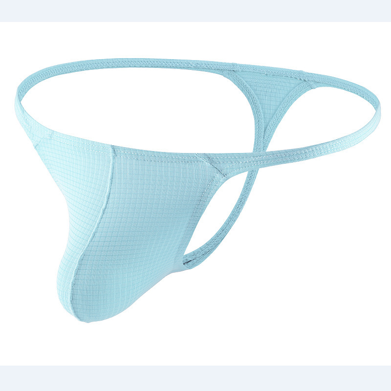 Classic Low-Rise Men's Thong with Reinforced Edges, Solid Color, Fashionable New Style, Fine Edges, Light Luxury Underwear Classic Low-Rise Men's Thong with Reinforced Edges, Solid Color, Fashionable New Style, Fine Edges, Light Luxury Underwear