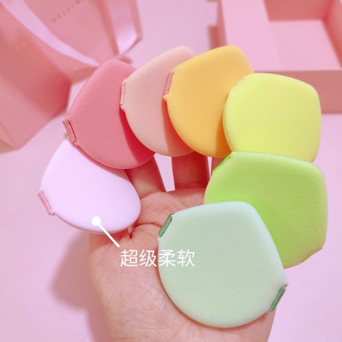 Double-sided double-effect air cushion puff, water droplets, wet and dry dual-use loose powder cake, special makeup sponge for setting makeup and liquid foundation