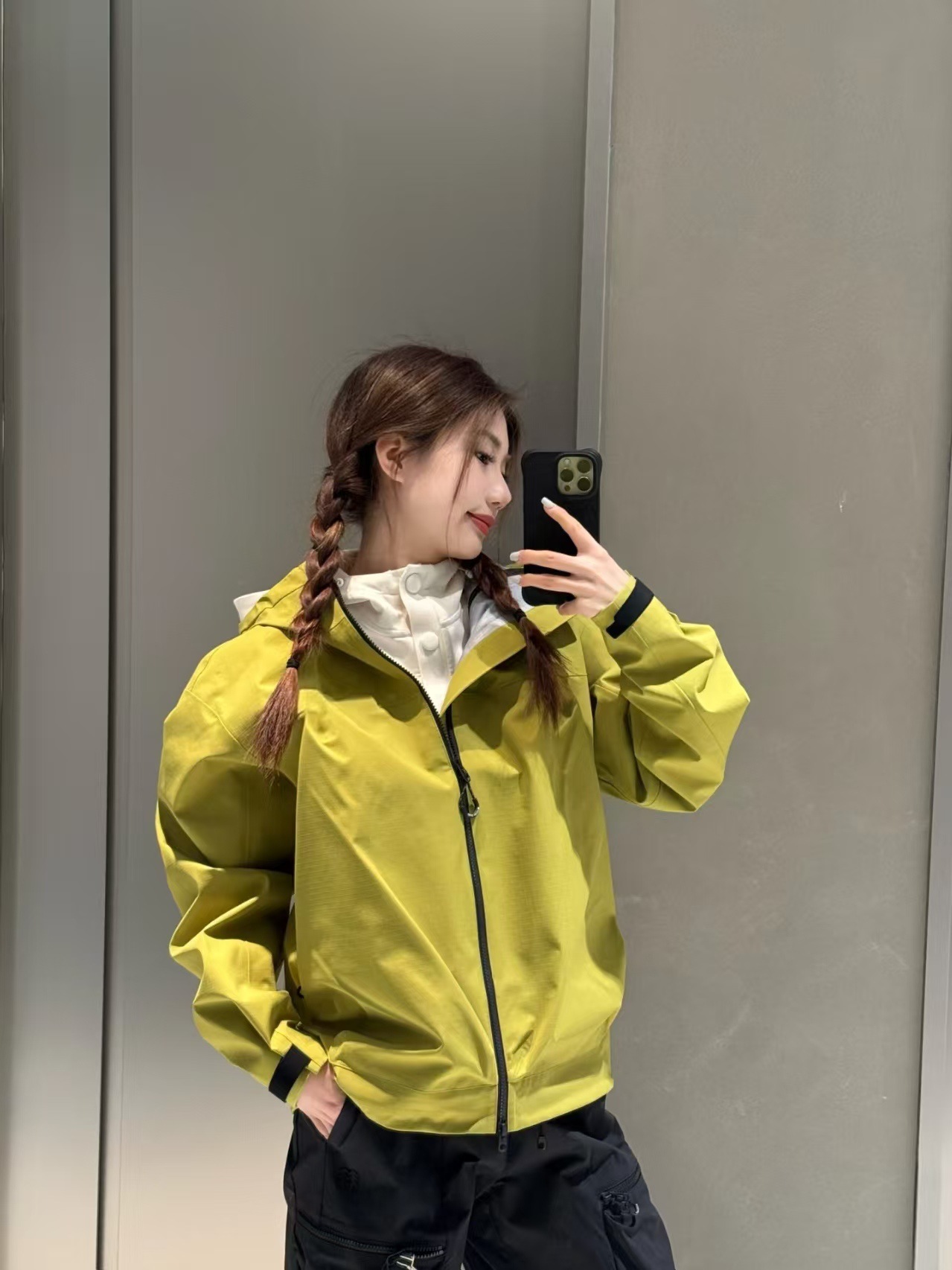 Nuevo clon dos árboles al aire libre montaña montar a prueba de viento impermeable tres abrigo de tela de montaña ropa de montaña