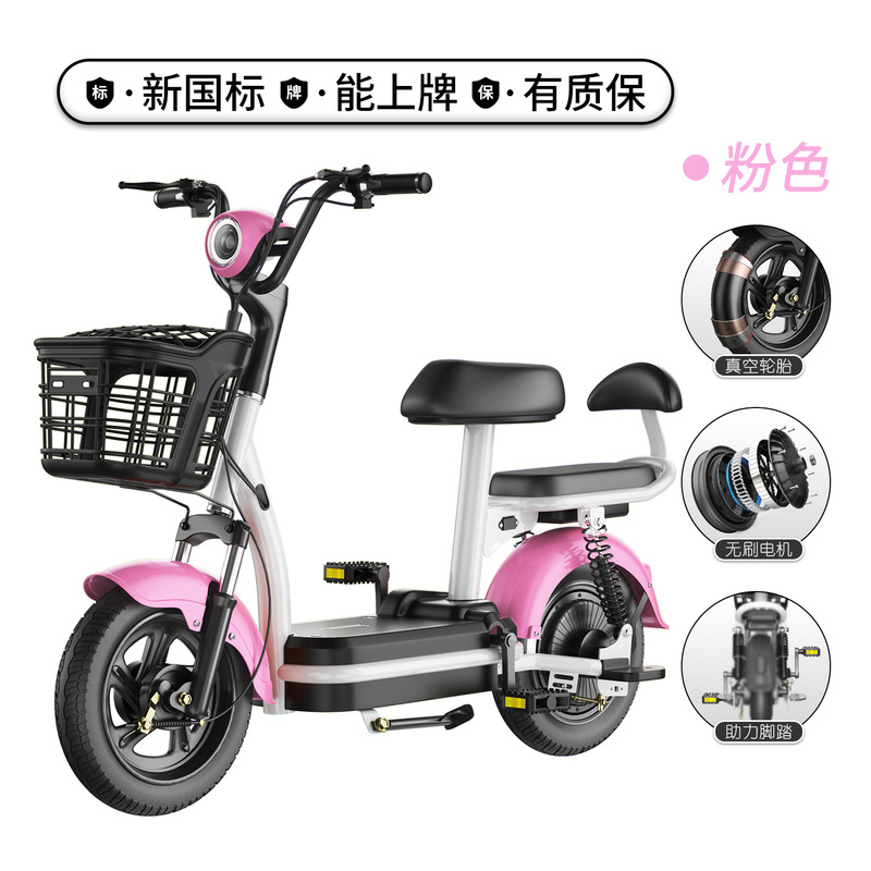 Direct Selling Gift Delivery New National Standard Electric Bicycle Men's and Women's Offline Store Same Style Lithium Battery Car Factory