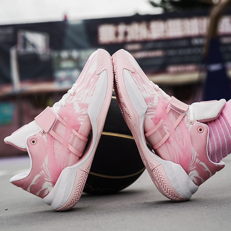 Shuihua 5 generación de zapatos de baloncesto para hombres amortiguación antideslizante desgaste juvenil ciudad nueve zapatos de entrenamiento de combate real zapatillas deportivas