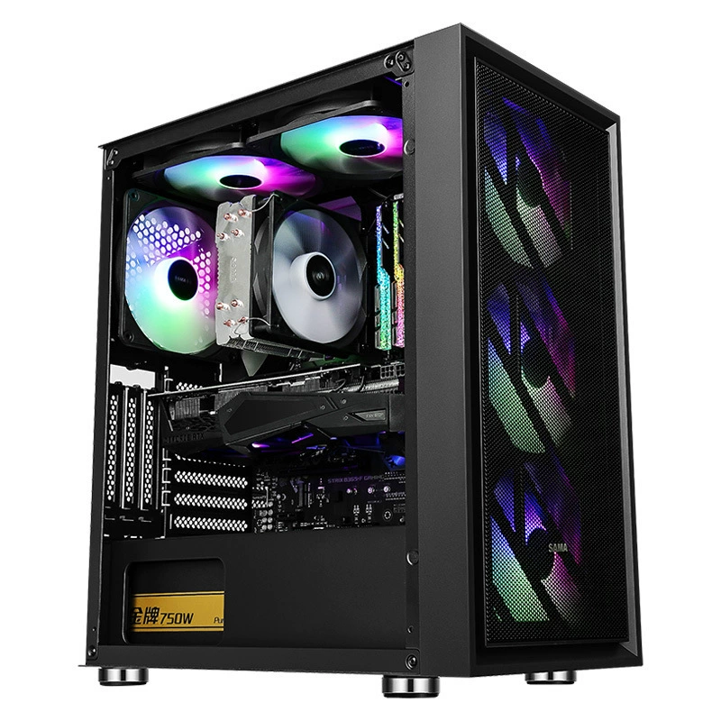 Подходит для ATX корпусов Xianma Sama Suzaku AIR — передняя панель корпуса с металлической сеткой/двухсторонними отверстиями для теплоотвода