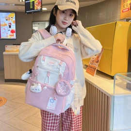 中大学生书包;休闲背包;通用双肩背包