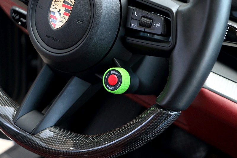 Suitable for Porsche steering wheel SC ejection knob button Ma Cayenne 718 Pa Lamela 911Taycan modification