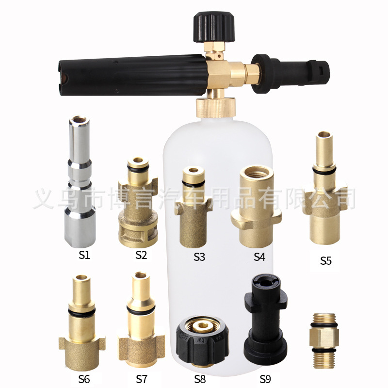 廠家直供洗車泡沫噴壺適用凱馳指南車億力百得力奇熊貓黑貓意大利