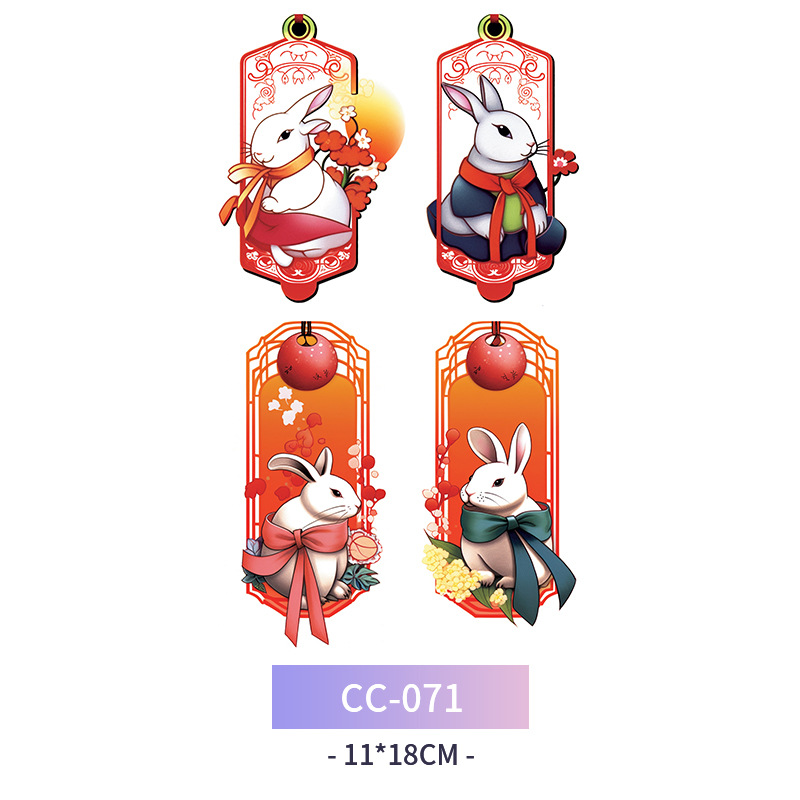 Transfronterizo en stock al por mayor de halloween colorido mariposa tatuaje pegatinas simulación sangrienta cicatriz pegatinas divertidas pegatinas impermeables