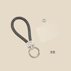 Cross-border water drill short phone chain, colorful optional phone lanyard, Instagram influencer accessories, round drill bar, factory wholesale