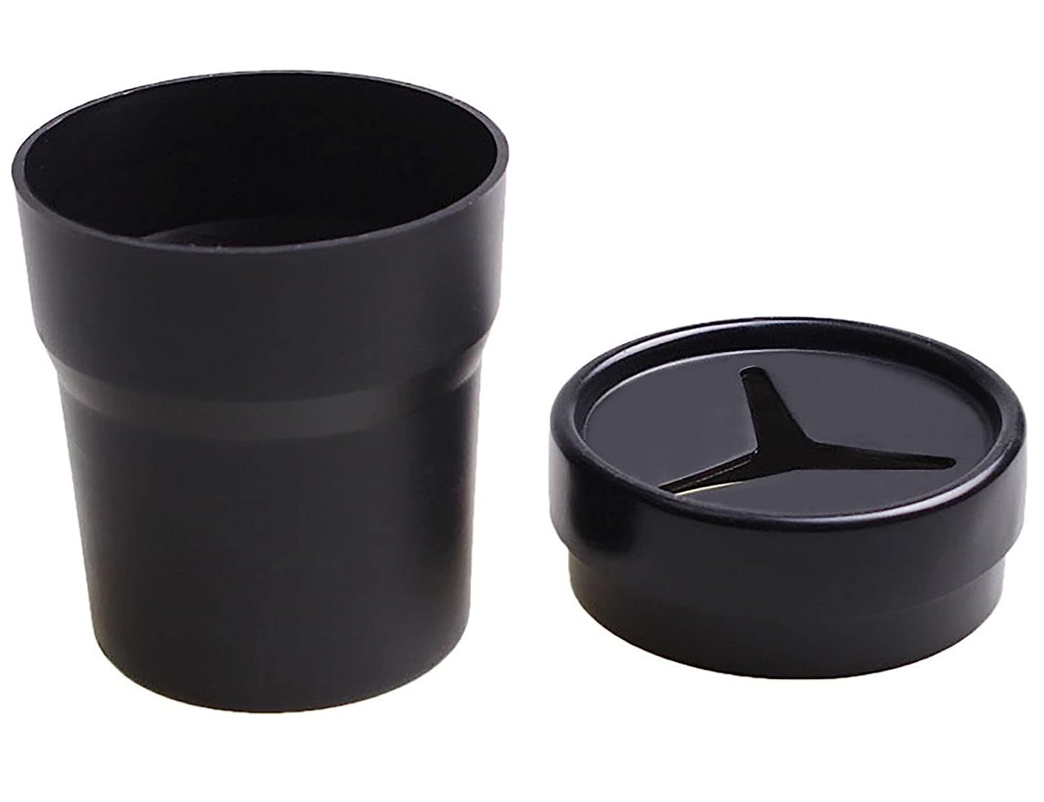 Multi-functional car mini dustbin with lid desktop storage ashtray storage box car cup holder trash can
