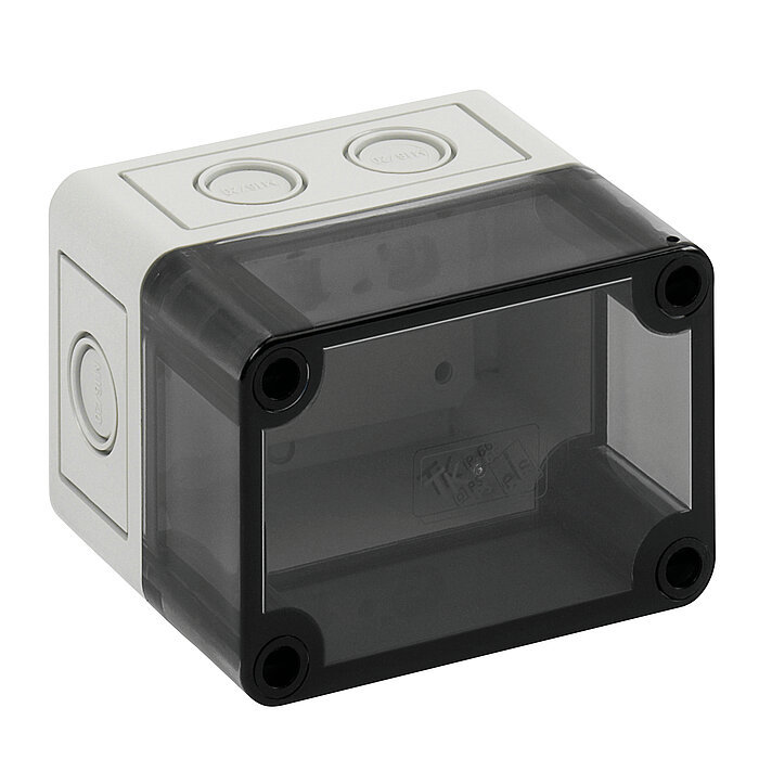 Spelsberg高防护等级接线盒， 带敲落孔外部尺寸：94*56*81MM