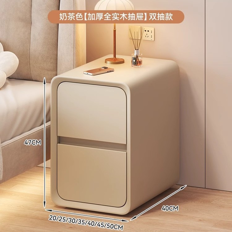 35*40*47cm 밀크티 컬러, 완전 조립 [원목 서랍 + 고양이 발톱 가죽 + 고밀도 보드 프레임]