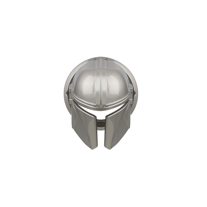 Mandalorian con un botón para iniciar la cubierta de encendido del anillo de decoración Botón de llave de encendido cubierta de decoración de modificación interna universal